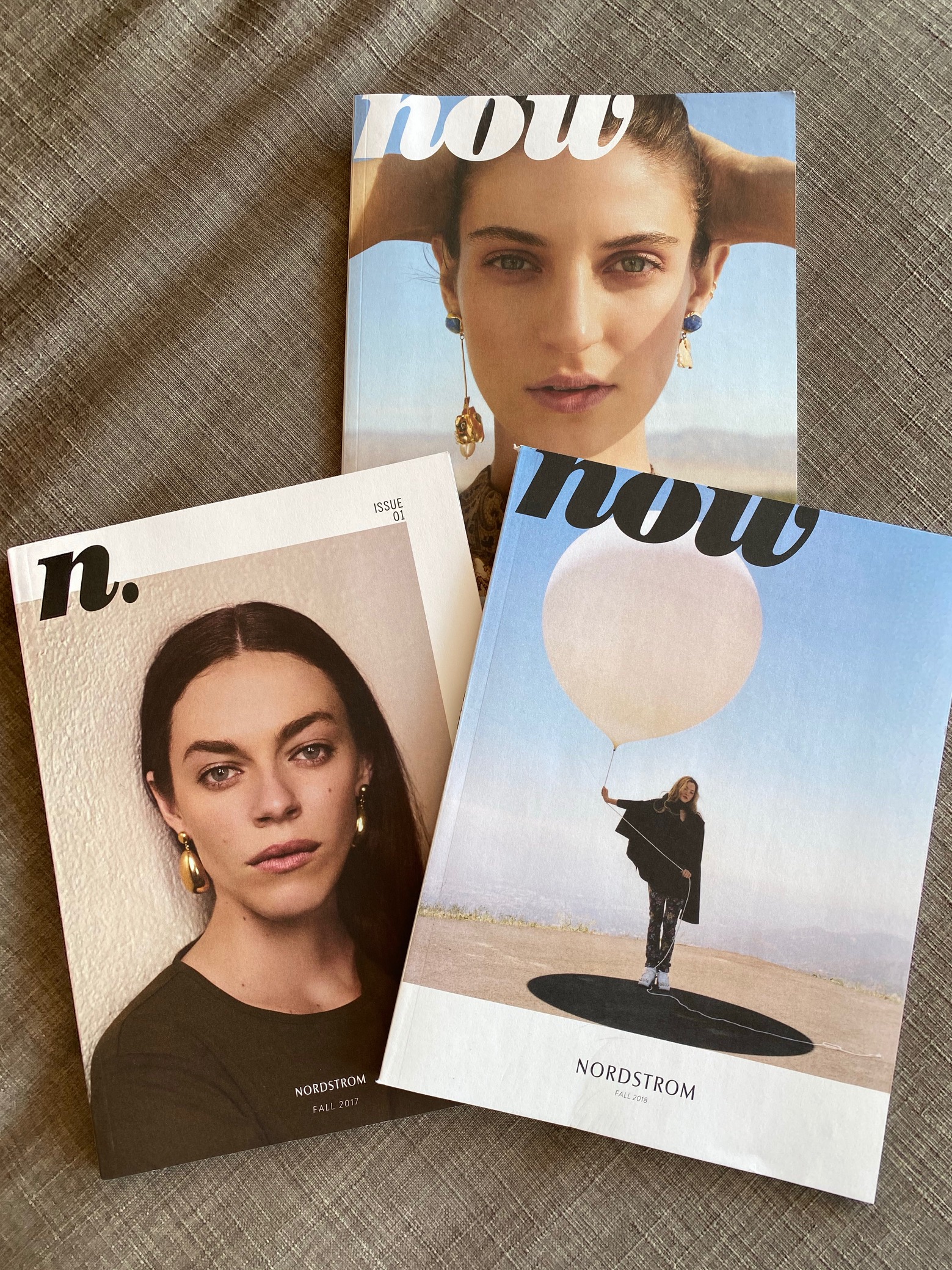 Nordstrom: N and Now magazine covers